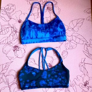 Lululemon Sports Bra: Flow Y Bra & Energy longline
